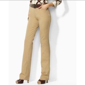 Ralph Lauren Adelle khaki pants